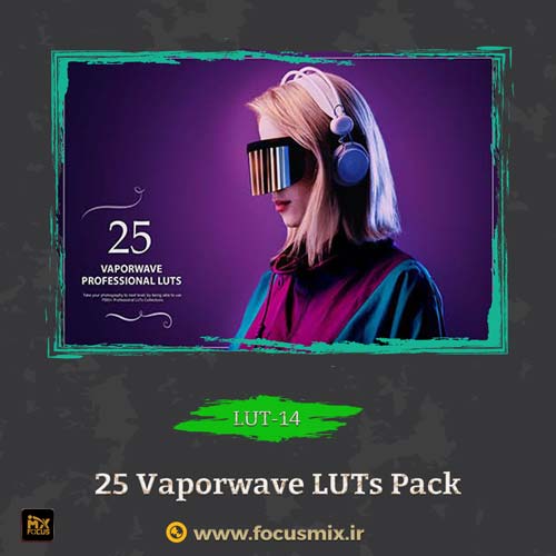 vaporwave LUTs Pack LUT-14